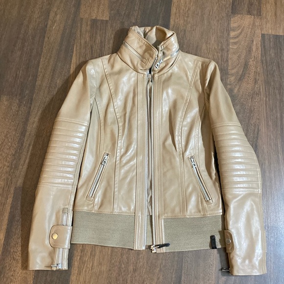 NWOT RUDSAK Motto Bomber Leather Jacket Size XS|TP - Picture 3 of 16